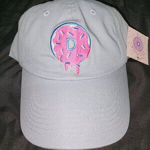 Donas Pink frosted donut hat Pastel Blue P